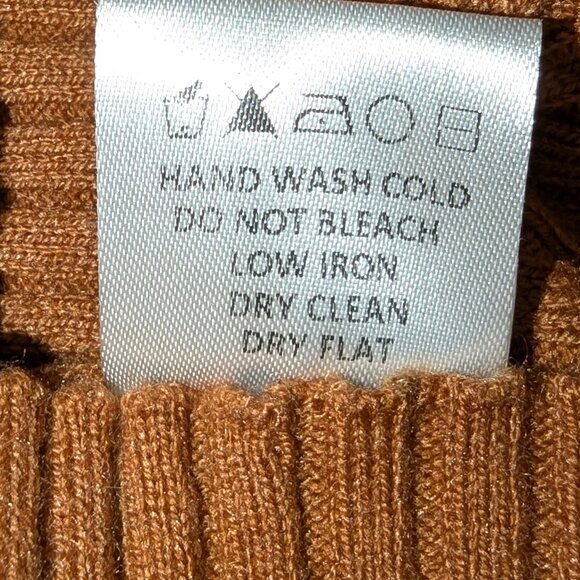 House of Harlow 1960 X Revolve | Dove Rib Sweater in Rust Orange Brown | Medium - Picture 9 of 11